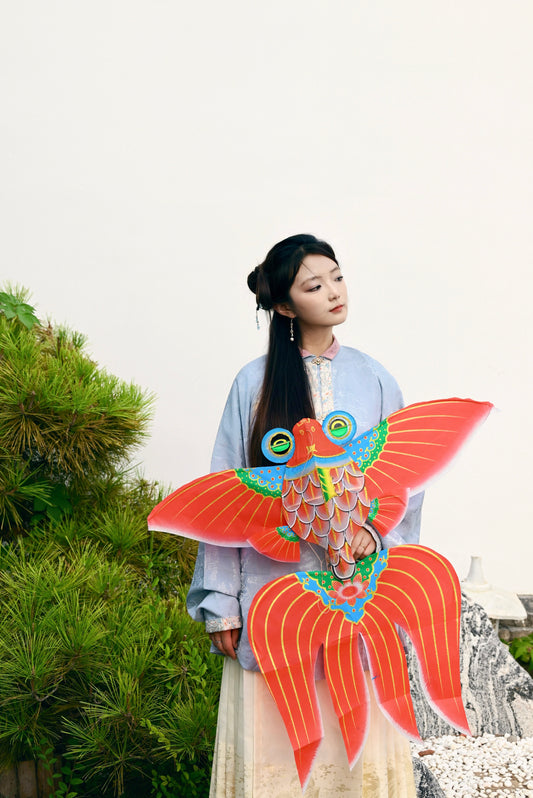 【Auspicious Goldfish】Traditional aesthetic kite, let good luck "swim" into the blue sky